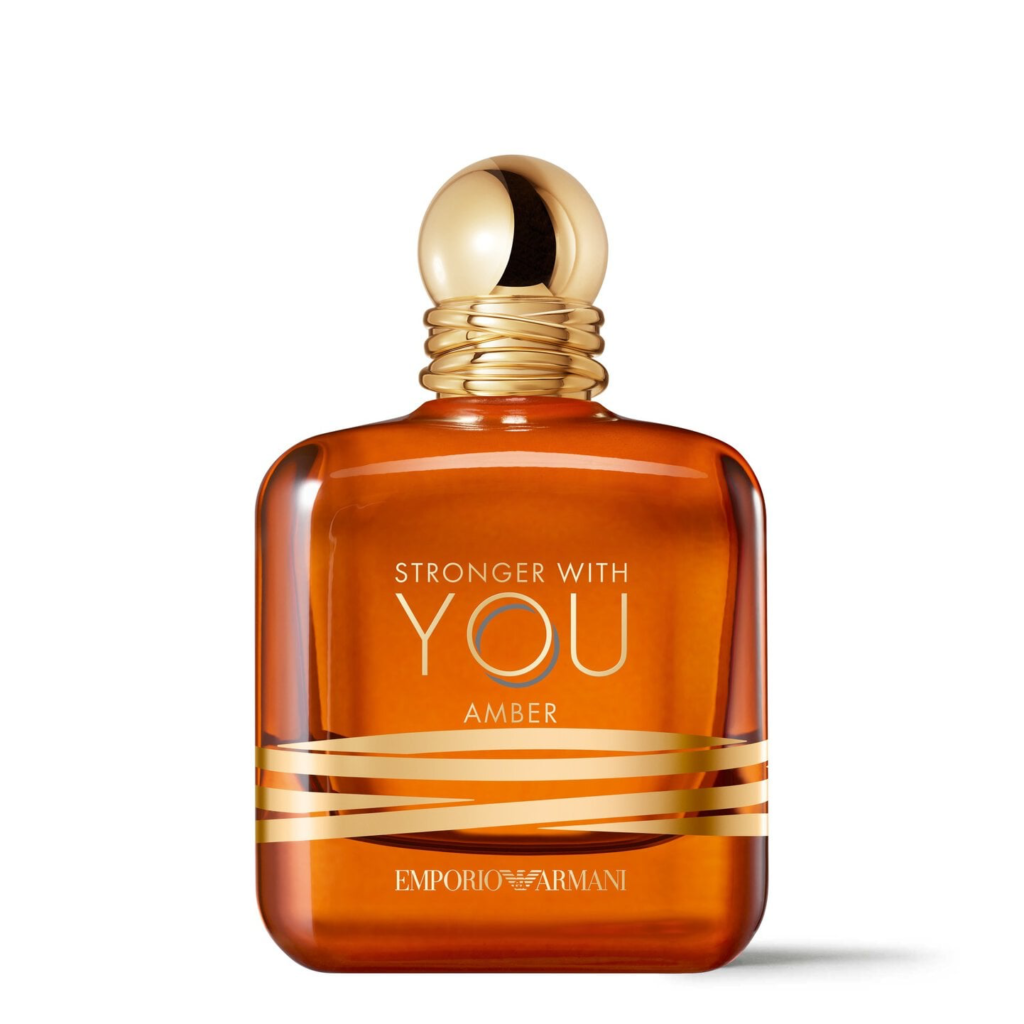 Emporio Armani Stronger With You Amber, a sweet contemporary amber fragrance