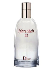 Dior Fahrenheit 32 bottle, a François Demachy creation from 2007