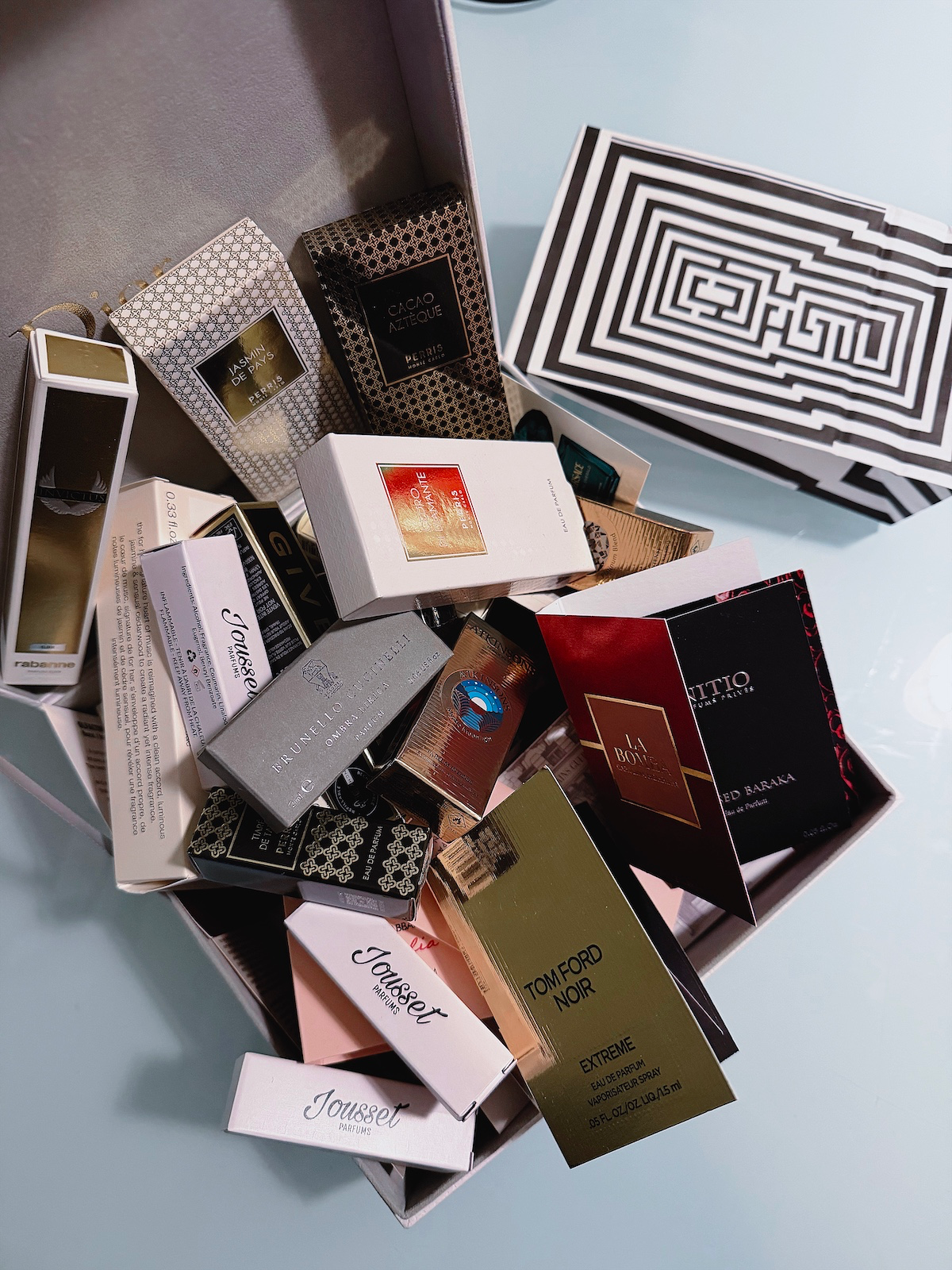 Perfume FOMO and an overflowing collection of fragrance samples