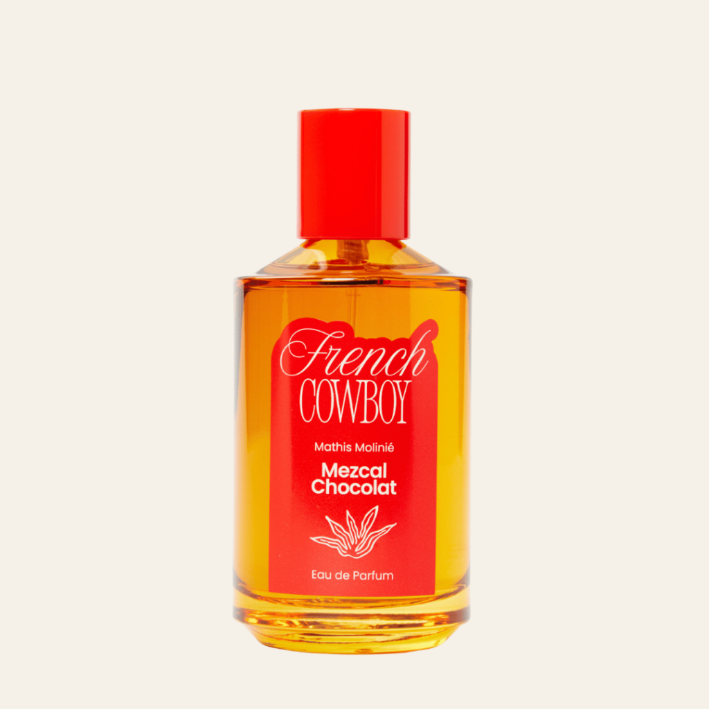 French Cowboy Mezcal Chocolat Eau de Parfum bottle created with Mathis Molinie