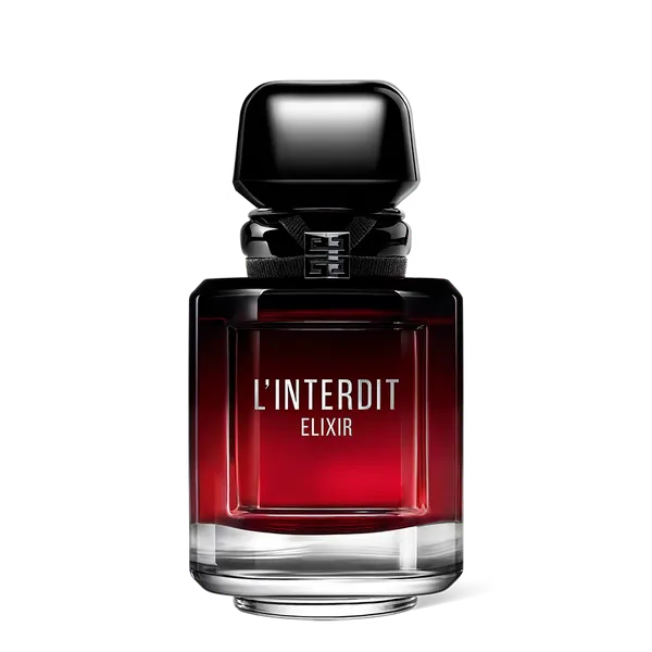 Givenchy L’Interdit Elixir Eau de Parfum ruby red bottle
