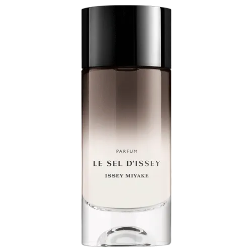 Issey Miyake Le Sel d’Issey Parfum bottle in a dark brown gradient
