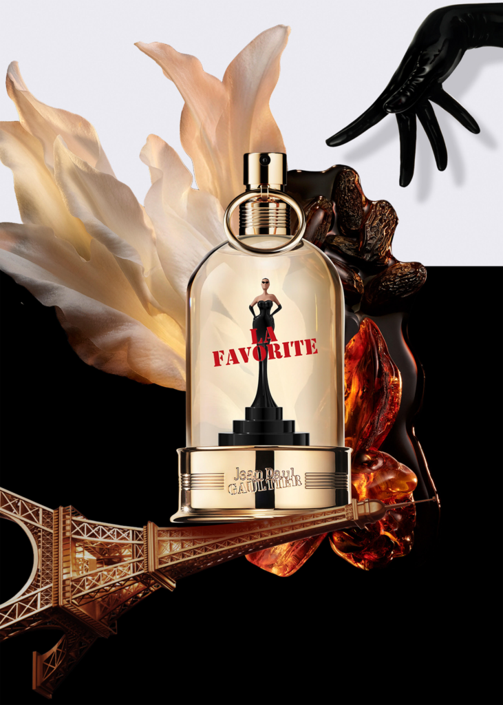 Jean Paul Gaultier La Favorite with floral and warm fragrance ingredients
