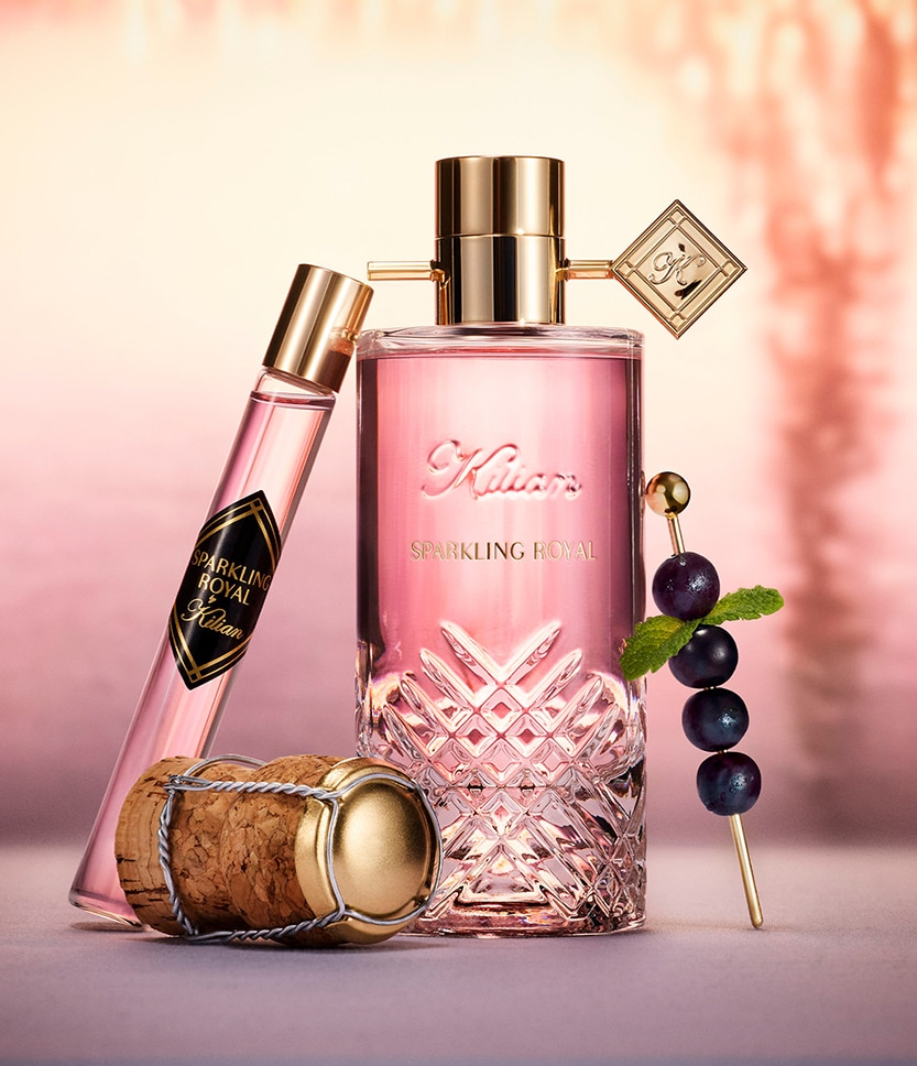 Kilian Sparkling Royal perfume with blackcurrants