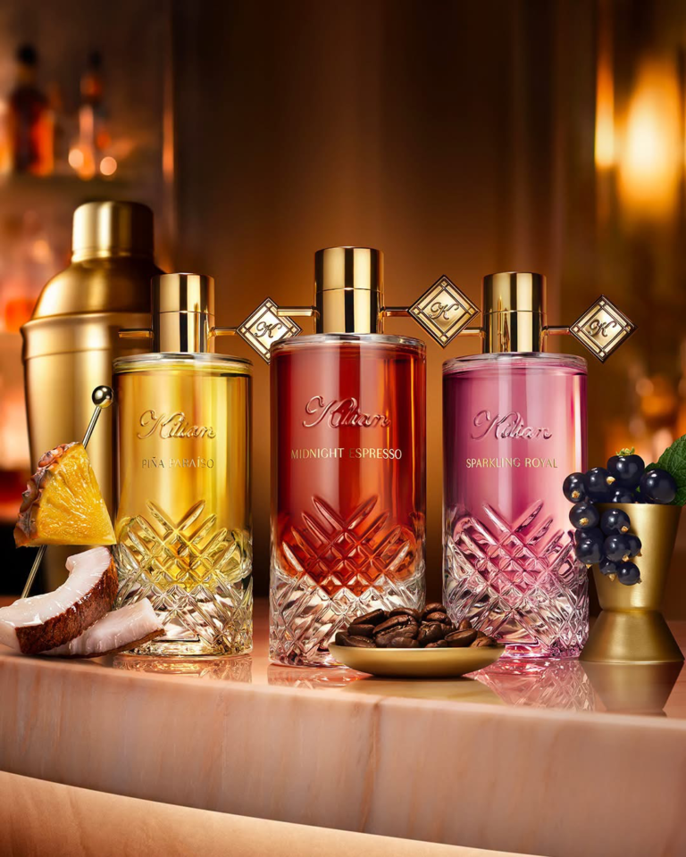 Kilian The Cocktails Collection with Piña Paraíso, Midnight Espresso and Sparkling Royal