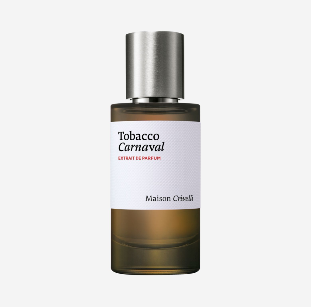Maison Crivelli Tobacco Carnaval Extrait de Parfum bottle