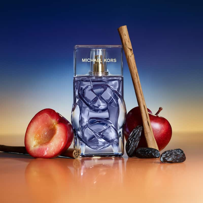 Michael Kors Blue Dusk with plum, cinnamon and tonka beans