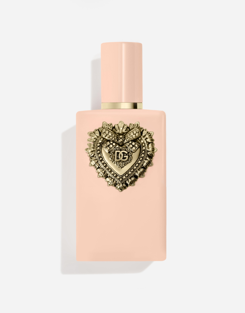 Pale pink Dolce&Gabbana My Devotion Eau de Parfum Intense bottle