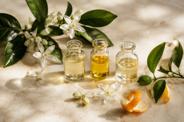Neroli vs orange blossom and petitgrain from the bitter orange tree