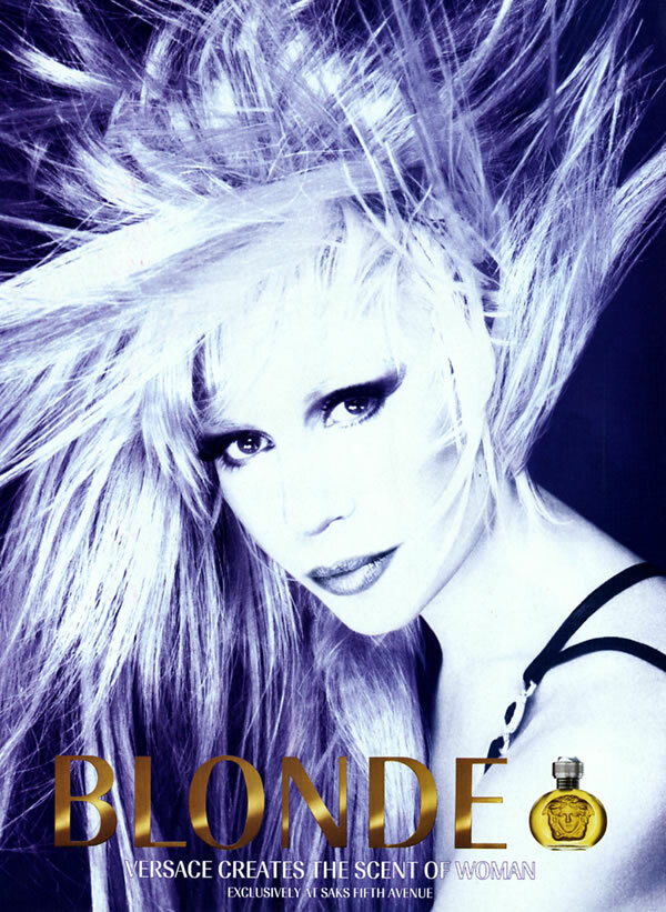 Vintage Versace Blonde fragrance campaign image