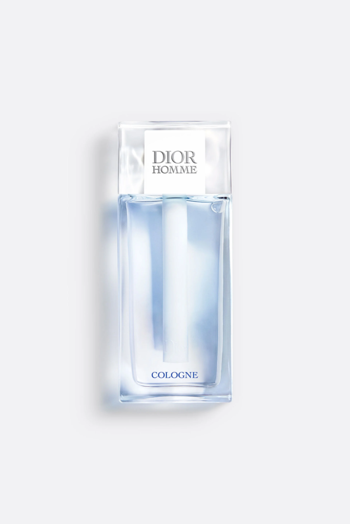 Dior Homme Cologne as an example of bergamot in perfumery