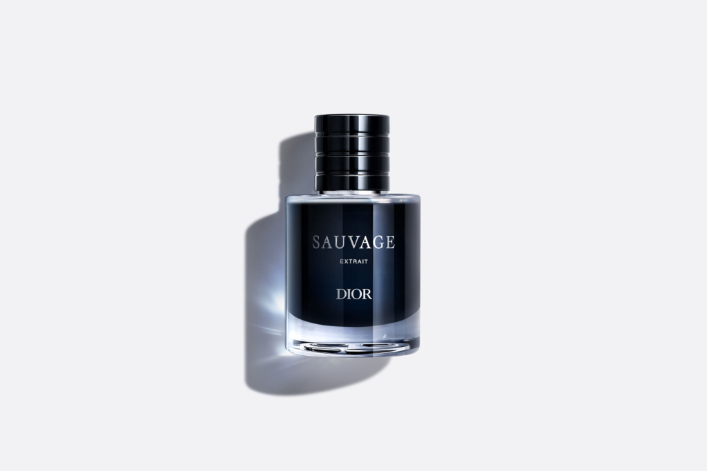 Bottle of Dior Sauvage Extrait