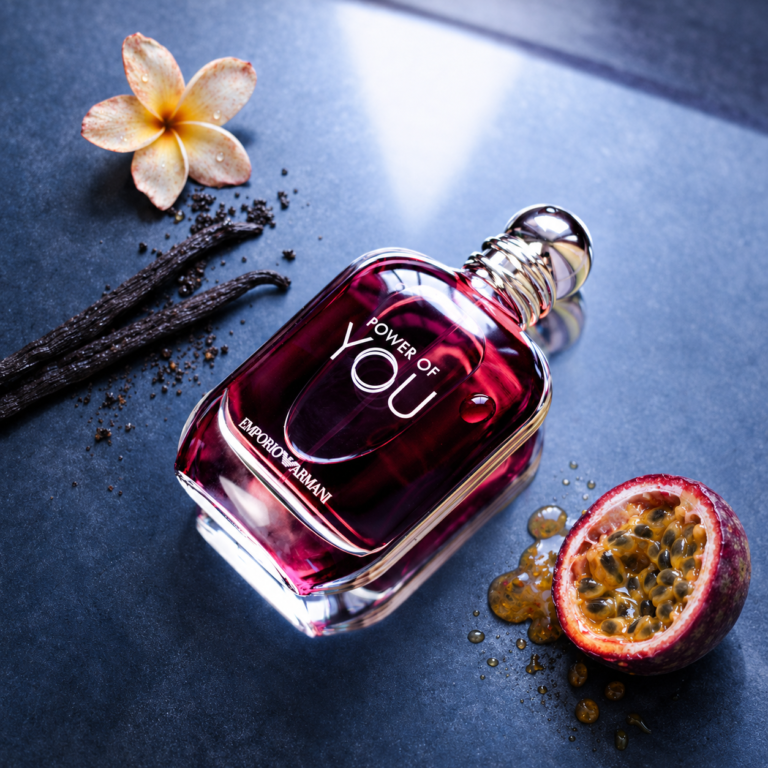 Emporio Armani Power of You review cover with vanilla and passion fruit