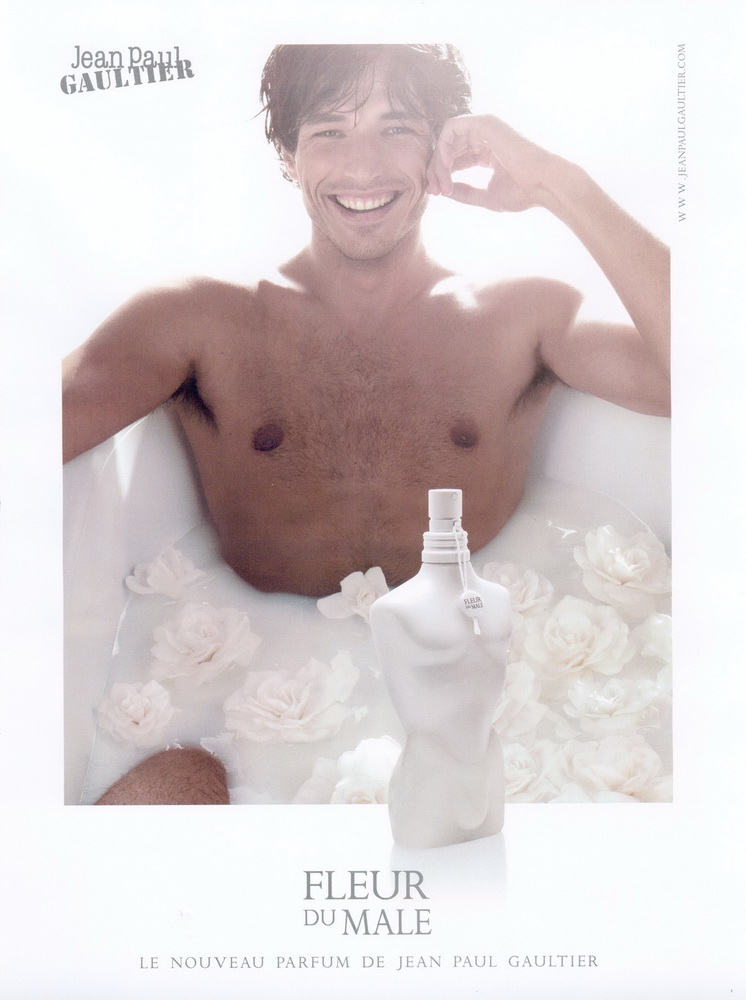 Fleur du Mâle 2007 campaign photographed by Jean-Baptiste Mondino