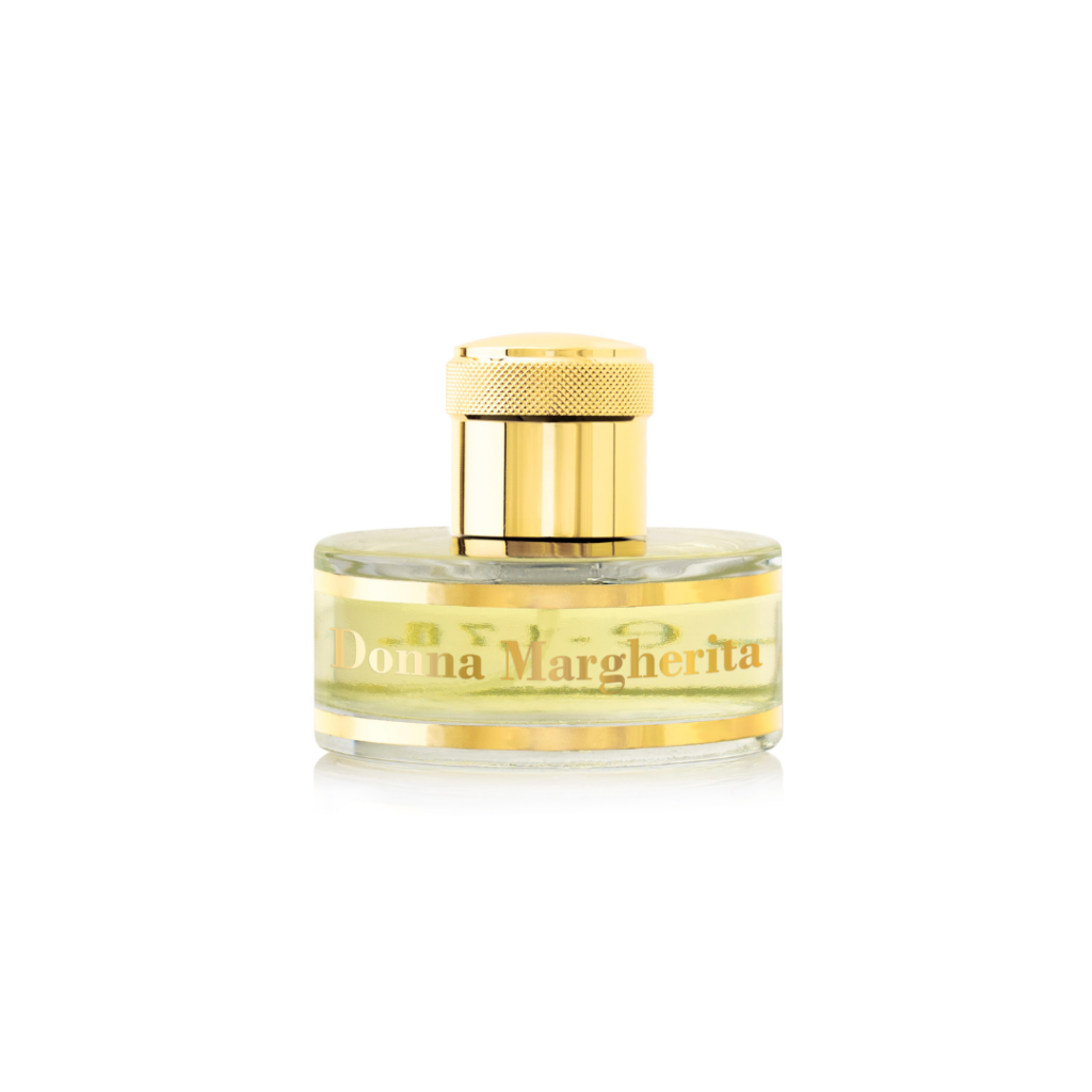 Pantheon Roma Donna Margherita perfume in a clear glass bottle