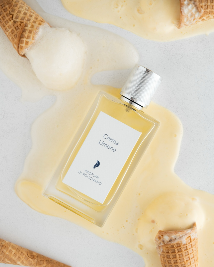 Crema Limone by Profumi di Polignano with melting lemon gelato