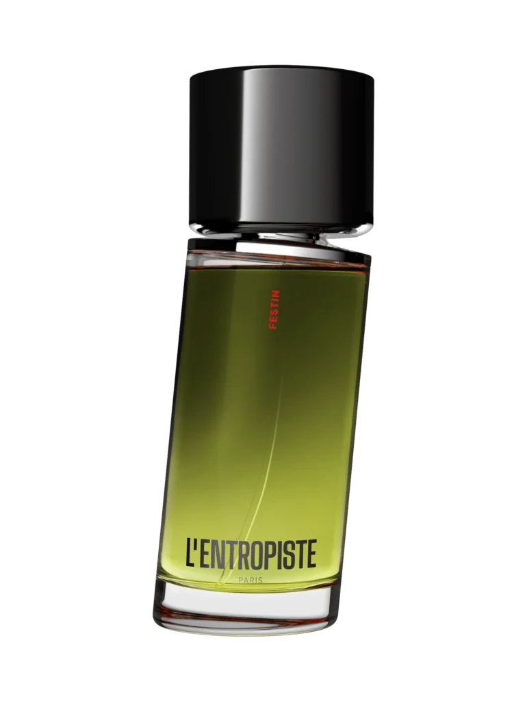 L’Entropiste Festin 100 ml green perfume bottle