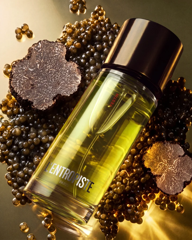 L’Entropiste Festin perfume with caviar and black truffle