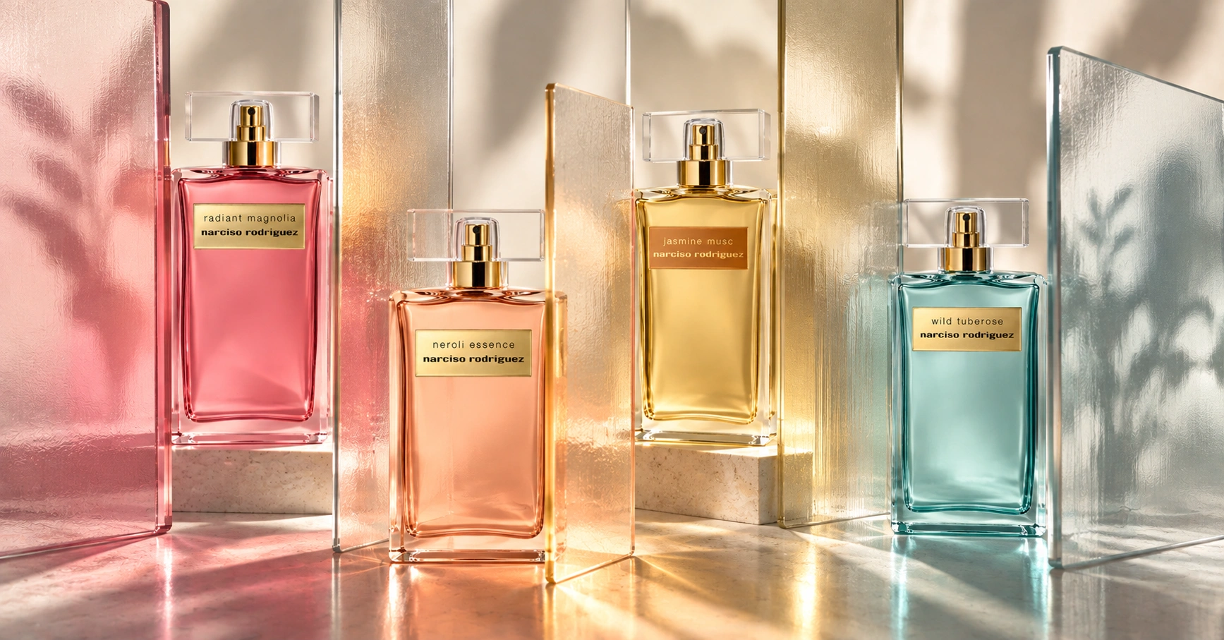 Narciso Rodriguez Musc Collection with Neroli Essence, Wild Tuberose, Radiant Magnolia and Jasmine Musc